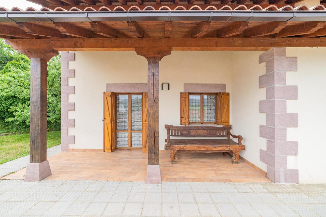 Casa Rural Gibelea Viscarret-Guerendiain Bagian luar foto
