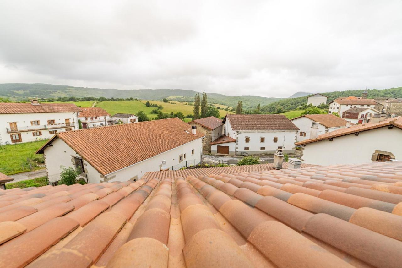Casa Rural Gibelea Viscarret-Guerendiain Bagian luar foto
